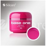 neon 4 Dark Pink = 6F base one żel kolorowy gel kolor SILCARE 5 g 09102020